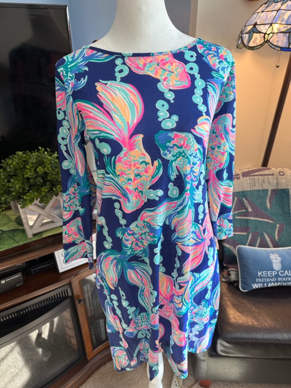 NEW Lilly Pulitzer Marlowe Women's Dress Going Coastal Size S